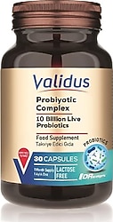 Validus Probiyotik Complex 30 Kapsül