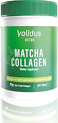 Validus Detox Collagen Peptides + Matcha Powder 300 gr