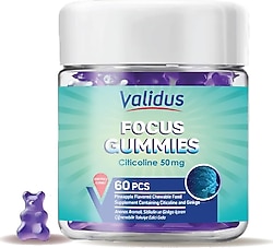 Validus Focus Sitikolin 60 Gummies