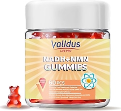 Validus NMN 50 mg NADH 20 mg 60 Gummies