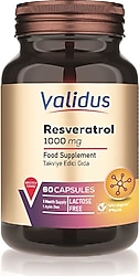 Validus Resveratrol 1000 mg 60 Kapsül