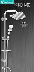 Valtemo Primo VS-5227 Inox Square Tepe Duş Seti