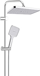 Valtemo Selfio Chrome Square VS-2905 Tepe Duş Seti