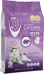 Vancat Lavanta Kokulu 10 kg/11.8 lt İnce Taneli Bentonit Kedi Kumu