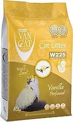 Vancat Vanilya Kokulu 10 kg/11.8 lt İnce Taneli Bentonit Kedi Kumu