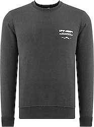 Vaneda Next Bisiklet Yaka Antrasit Sweatshirt