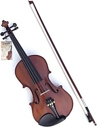 Vanetta VL-3 3/4 Masif Ağaç Abanoz Aksam Keman