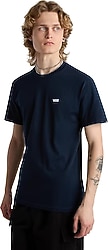 Vans Left Chest Logo Kısa Kollu Bisiklet Yaka Erkek Tişört