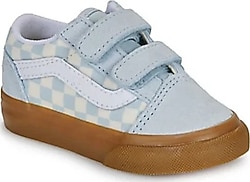 Vans Old Skool V VN000CTGFOA1 Mavi Damalı Bebek Sneaker