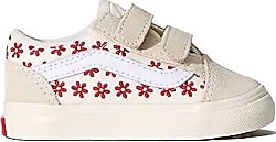 Vans Old Skool V VN000CTGIZQ1 Kırmızı Bebek Sneaker