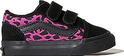 Vans Old Skool V VN000CTGPIB1 Pembe Siyah Bebek Sneaker