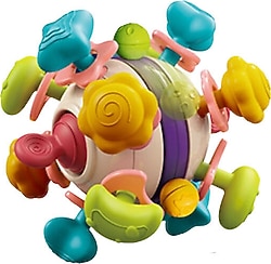 Vardem 6 in 1 Diş Kaşıyıcılı Bebek Topu