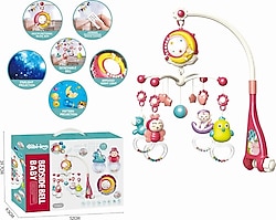 Vardem BIB-648A Işıklı Müzikli Kumandalı Bebek Dönencesi