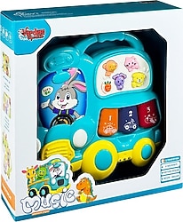 Vardem JLG-855-63A Işıklı ve Müzikli Otobüs Bebek Piyanosu