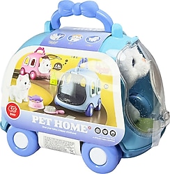 Vardem JND-6801 Taşıma Araba Çantalı Hareketli Pilli Kedi Set