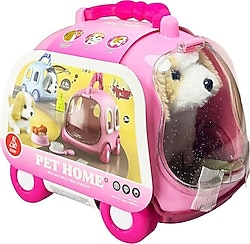 Vardem JND-6802 Taşıma Araba Çantalı Hareketli Pilli Köpek Set