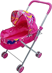 Vardem Katlanabilir Metal Beşik Bebek Arabası FL6068-F