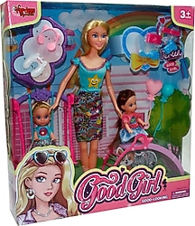 Vardem Kutulu 2 Çocuklu Parkta 29 cm Bebek WG-66749