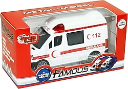 Vardem TIN-588B Işıklı ve Sesli Çek Bırak Metal Araba