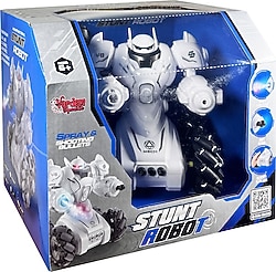 Vardem Uzaktan Kumandalı Işıklı Roket ve Buhar Atan Robot