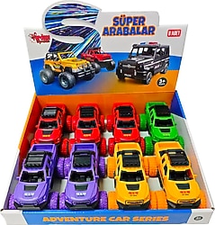 Vardem VRD10673 Sürtmeli Süper Arazi Jeep Oyuncak Araba