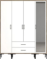 Variant Mobilya Kumsal STR 4 Kapaklı Gardırop