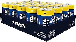 Varta 4020 Endüstriyel 20'li Alkalin D Büyük Pil