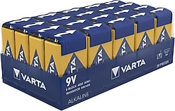 Varta 4022 Endüstriyel 20'li 9V Alkalin Pil