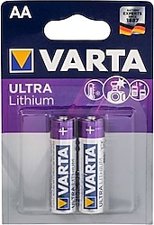 Varta 6106 Ultra Lityum 2'li AA Kalem Pil