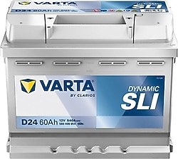 Varta Blue Dynamic D24 12 V 60 Ah 540 CCA Akü - 2025