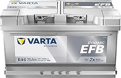 Varta Blue Dynamic EFB E46 Start-Stop 12 V 75 Ah 730 CCA Akü - 2024