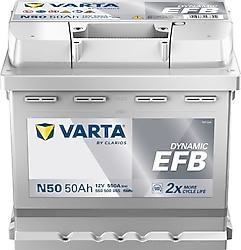 Varta Blue Dynamic EFB N50 50 Ah 550 CCA Akü - 2026