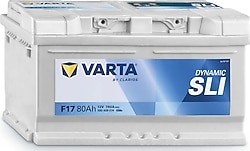 Varta Blue Dynamic F17 12 V 80 Ah 740 CCA Akü - 2025