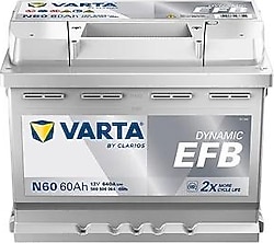 Varta Blue Dynamic N60 Start-Stop EFB 12 V 60 Ah 640 CCA Akü - 2025