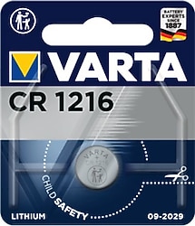 Varta CR1216 3 V Lityum Düğme Pil