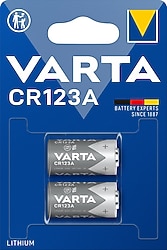 Varta CR123A 3V 2'li Lityum Pil