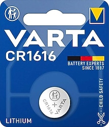 Varta CR1616 3V Lityum Düğme Pil