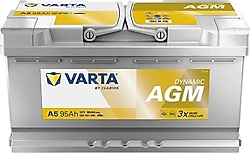 Varta Dynamic A5 Start-Stop AGM 12 V 95 Ah 850 A Akü - 2025