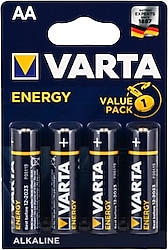 Varta Energy Alkalin 4'lü AA Kalem Pil