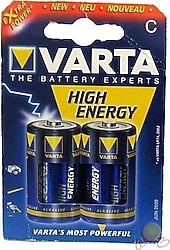 Varta High Energy 2'li C Orta Pil
