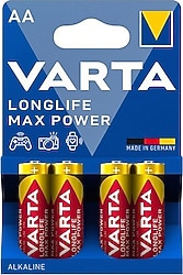 Varta Longlife Max Power 4'lü AA Kalem Pil