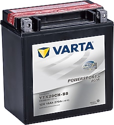 Varta Powersports AGM HP YTX20CH-BS 12 V 18 Ah 270 CCA Motosiklet Aküsü
