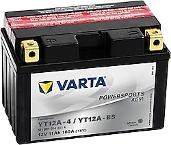 Varta Powersports AGM YT12A-BS 12 V 11 Ah 160 CCA Motosiklet Aküsü