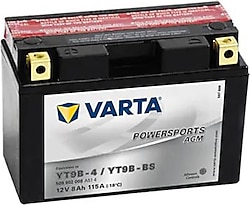Varta Powersports AGM YT9B-BS 12 V 8 Ah 115 A EN Motosiklet Aküsü