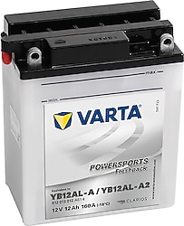 Varta Powersports Freshpack YB12AL-A2 12 V 12 Ah 160 CCA Motosiklet Aküsü
