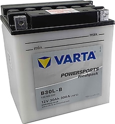 Varta Powersports Freshpack YB30L-B 12 V 30 Ah 300 CCA Motosiklet Aküsü
