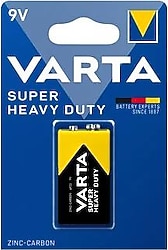 Varta Super Heavy Duty 9V Pil
