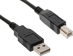VCOM CU201-B-5.0 5 m USB 2.0 Yazıcı Kablosu
