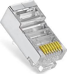 VCOM NM026 CAT6 RJ45 20'li Konnektör