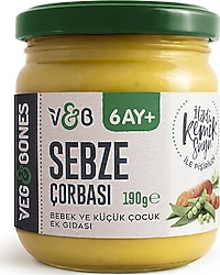 Veg&Bones İlikli Kemik Suyu Sebze Çorbası 190 gr